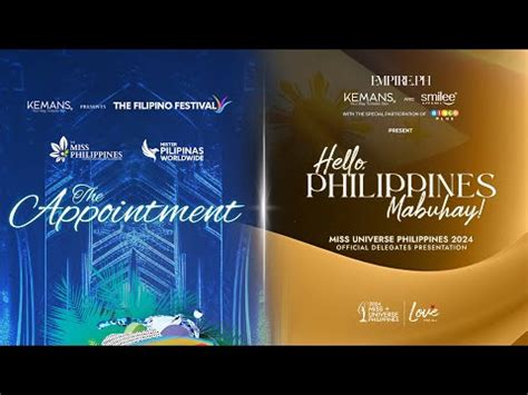 55 women vying for Miss Universe Philippines 2024 crown.